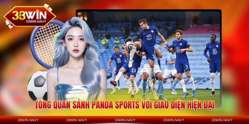 Tổng quan sảnh Panda Sports với giao diện hiện đại
