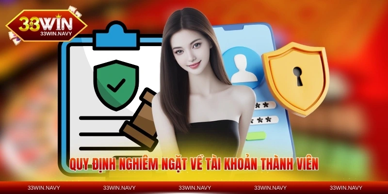 Quy định nghiêm ngặt về tài khoản thành viên