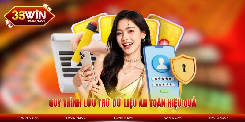 Quy trình lưu trữ dữ liệu an toàn hiệu quả